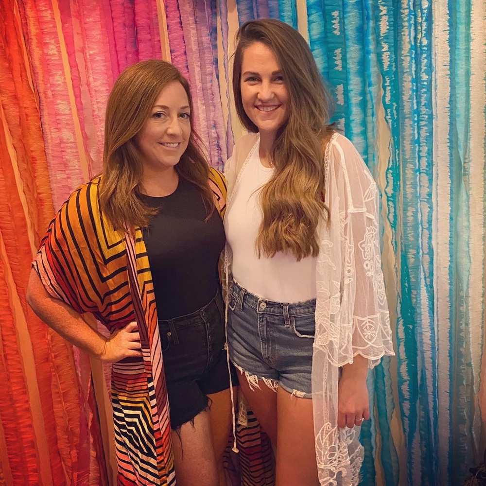 Billabong striped kimono